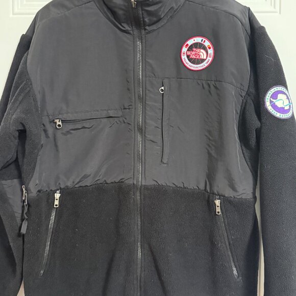The North Face Polartec Black Supreme Men's Jacket SZ LargeTrans-Antarctica 1990 - Picture 5 of 9